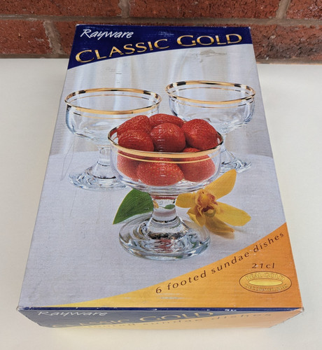 Vintage rayware sundae dishes - rayware,