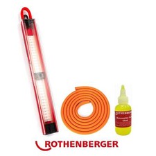 Rothenberger U Gauge Manometer 12in 300mm 2 Mtr Rubber Hose & 60ml Fluid Dye KIT
