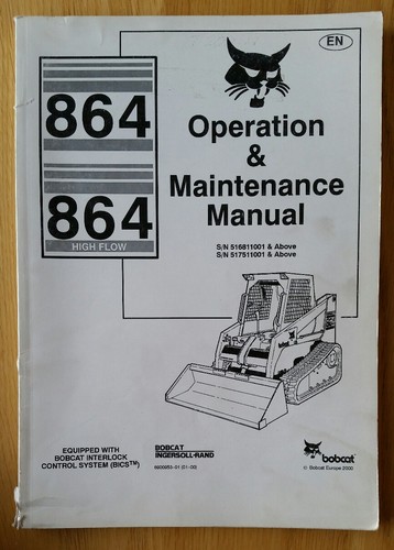 Bobcat 864 skid steer - 864, loader
