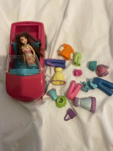 Polly pocket car doll - pocket, car,doll