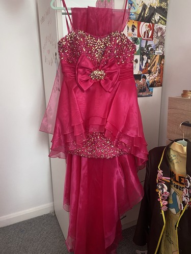 Fuschia prom dress - fuschia, formal
