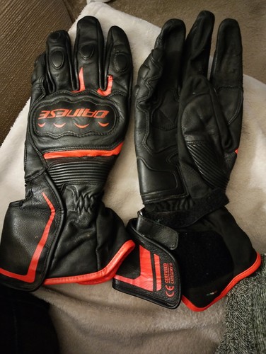 Dainese race gloves size large - race,