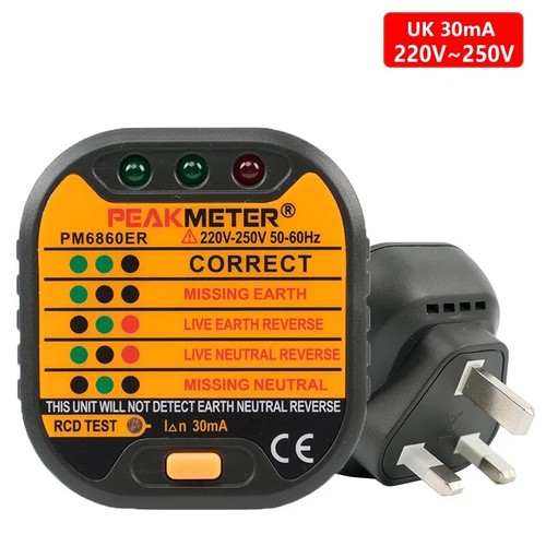 Peakmeter socket tester - peakmeter,
