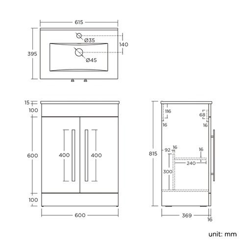 Ibathuk avon floor standing - ibathuk,