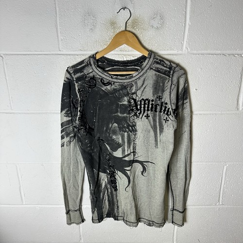 Vintage affliction shirt mens - affliction,