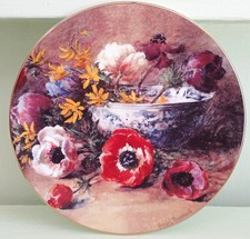 Royal Worcester Plate Anemones
