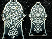 CROSS Brass Truss Rod Cover. Fits most Epiphone, Les Paul, SG + more