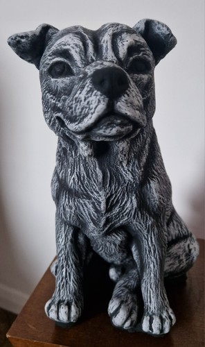 Concrete staffordshire bull - concrete,