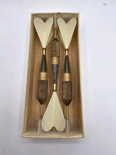 Vintage dorwin brass darts set - dorwin,