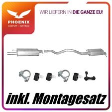 VW Transporte T5 1.9 TDI (2003-2009) SWB Exhaust System Middle + Silencer