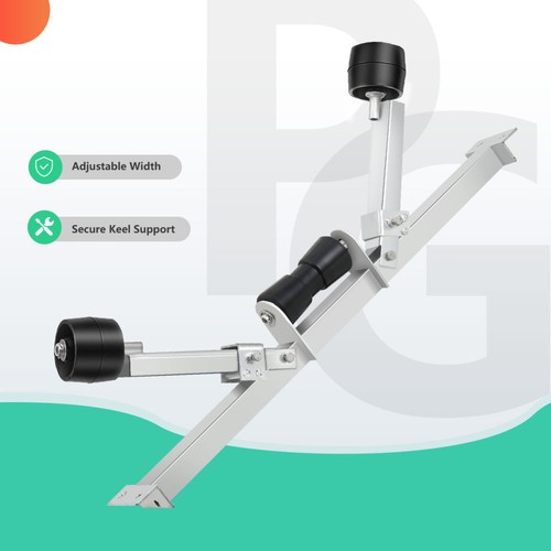 Boat trailer roller support - boat,