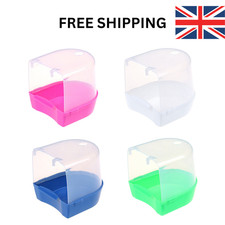 Classic Caged Bird Bath Aviary Birds Budgie Finches Canaries Shower Pet Feed