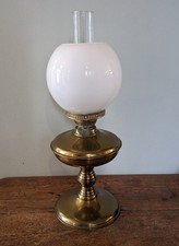 Mid Century Large Brass Oil