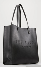 TED BAKER shoulder shopper large   black Tote Bag new genuine uni work school