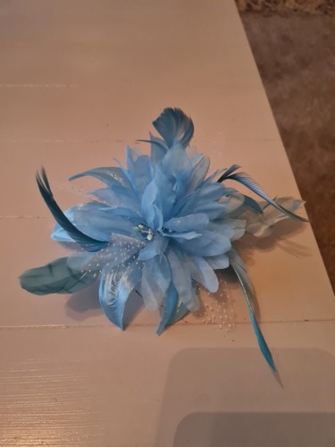 Ladies blue fascinator for - ladies,