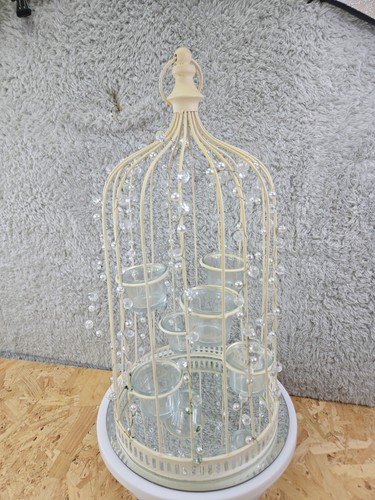 Large cream decorative - , cage