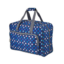 Sewing Machine Bag Navy Dot 33 x 45.7 x 20.32 cm - Sew Stylish PT660-NAVY-POLKA