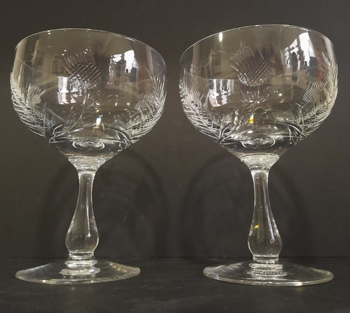 Set edinburgh crystal - set,