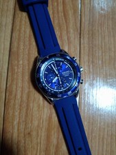 Seiko Chronograph Watch Blue
