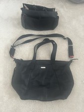 Storsak Baby Changing Bag With Nappy Insert, Insulated Bottle Pocket And Strap