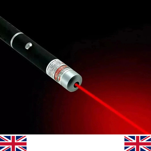 Red laser pointer pen - pen, light