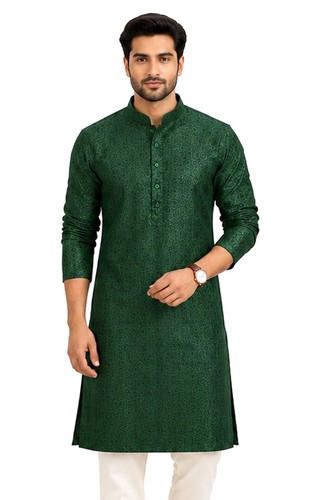 Men jacquard self - self, print