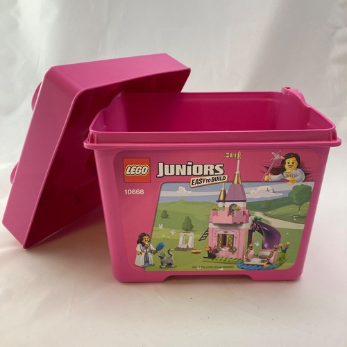 Lego juniors pink square brick - juniors,