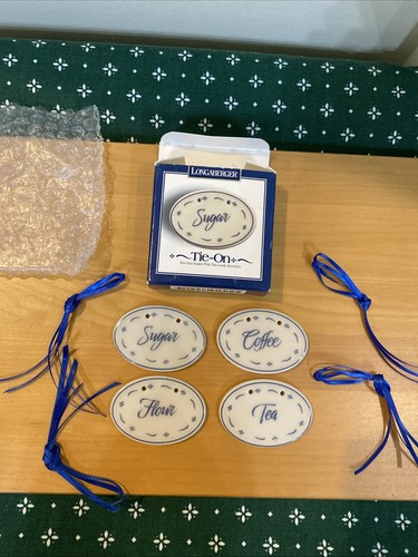 Longaberger canister tie ons - longaberger,