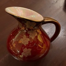 Vintage Crown Devon Rouge