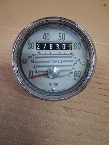 Smiths vinage 80mph speedo - 80mph,