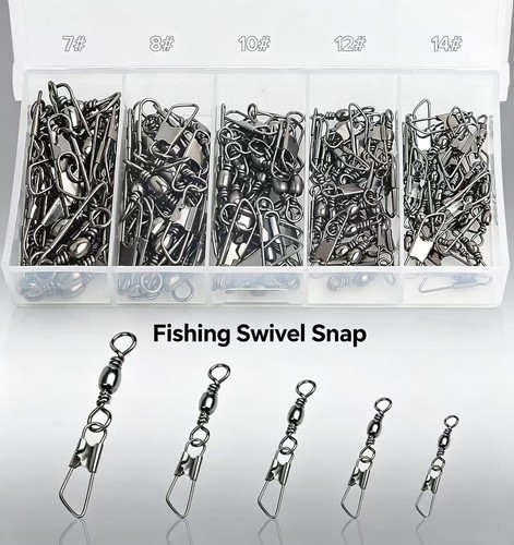 100pcs amertcan snap swivels - amertcan,