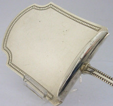 HEAVY 152g BEAUTIFUL GERMAN 800 SOLID SILVER ASPARAGUS SERVER c1920 ART DECO