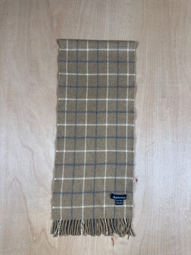 Aquascutum tan windowpane