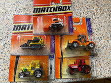 5 x Matchbox Skidster Loader Tractor Tractor New Original Packaging