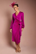 Coast Berry Midi Dress Womens