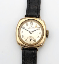 9 ct gold case rolex precision