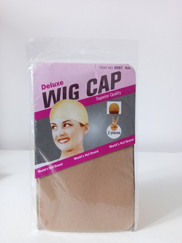 Deluxe wig cap pieces - wig, nude