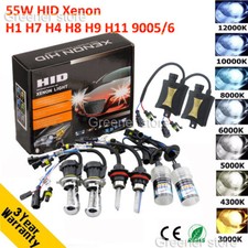 55W Xenon HID Headlight Bulbs