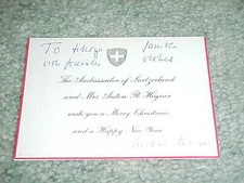 Switzerland Ambassador Anton