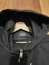 Zara Black Hooded Jacket