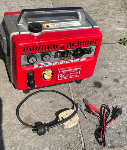 Vintage honda e300e portable - honda,