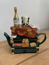 Swineside the Teapottery Orient Express Novelty Teapot Full Size Excellent Con