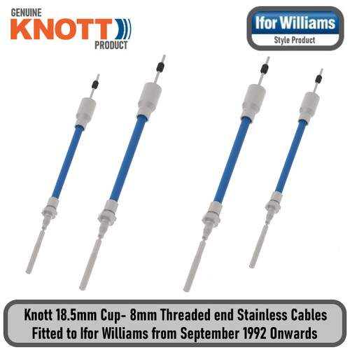 Genuine knott stainless brake - stainless,