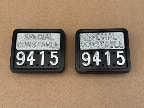Obsolete special constabulary - obsolete,