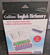 LEXIBOOK Collins Electronic English Dictionary Thesaurus SpellCheck Games D850EN