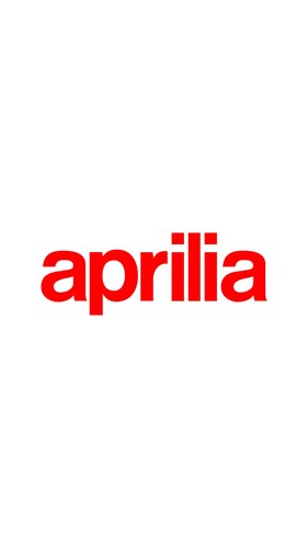 Aprilia text logo sticker - logo,