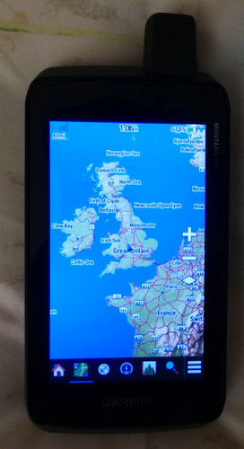 Garmin montana 700 - garmin, handheld