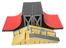 Tech Deck Sbego Mini Finger Skateboard Ramps and Urban Railings Stairs