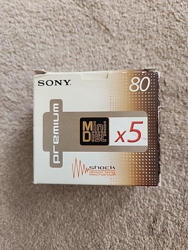 Sony premium mini discs - sony, 80