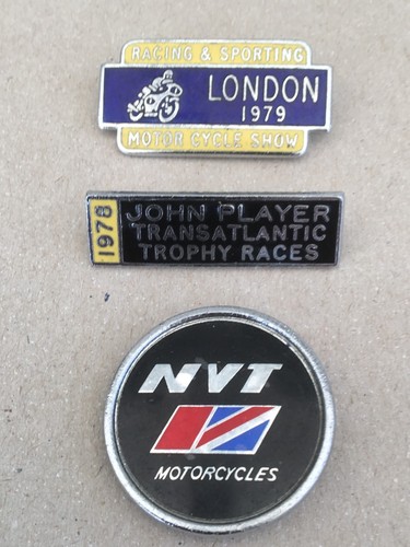 Vintage motorcycle enamel pin - motorcycle,